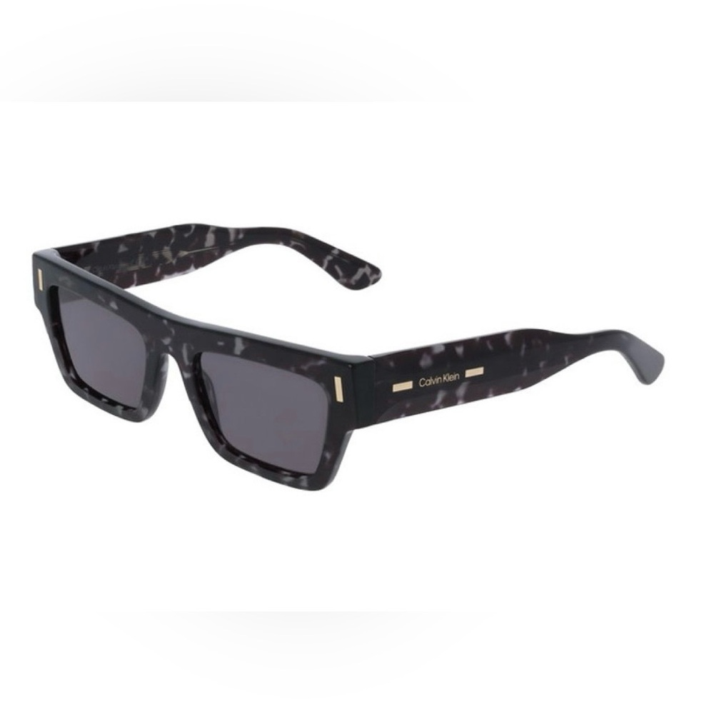 Calvin Klein Grey Havana Unisex Sunglasses (NWT)
